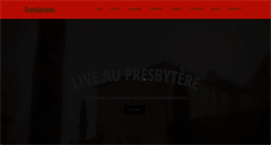 Desktop Screenshot of grandjacques-music.com